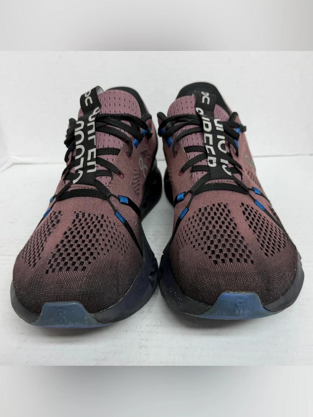 Size Men’s 11.5 - ON Cloud Cloudsurfer Black Cobalt Mauve Running Shoes Sneakers